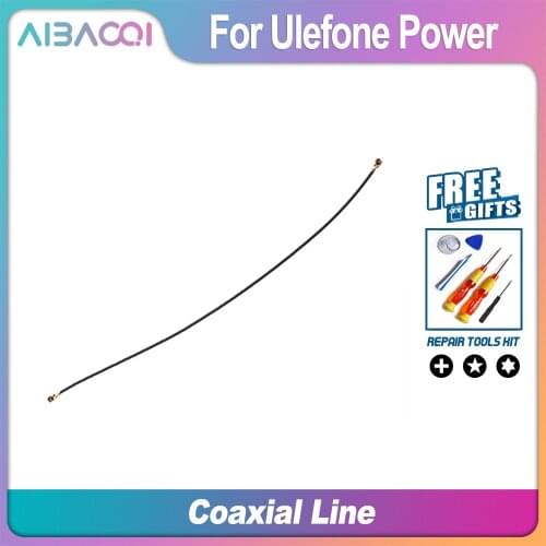 AiBaoQi New Original Wifi Wire Antenna Line Signal Flex Cable For Ulefone Power Phone Connector Replacement Repair Parts