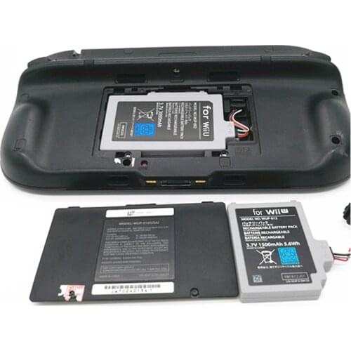1pc 3.7V 3600mAh Rechargeable Li-ion Battery Pack for Nintendo Wii U Gamepad Battery for Wii-U Wiiu GamePad Controller Joystick