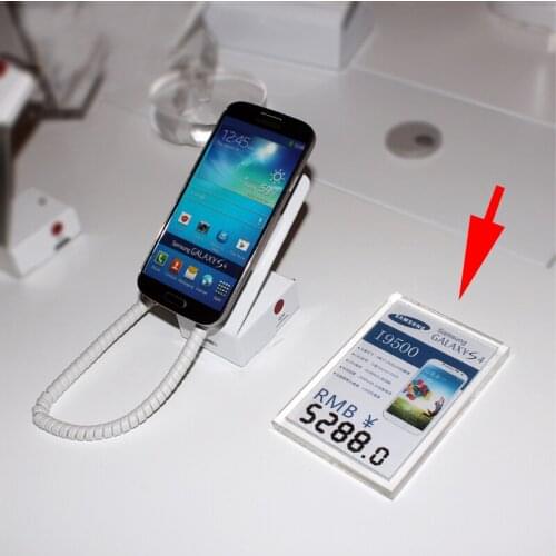 50 Pcs Ddesktop Mobile Phone Retail Store Acrylic Price Tag