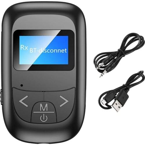 Bluetooth-compatible 5.0 Audio Transmitter/Receiver Adapter For PC Car Speaker Adapter/Bluetooth Receiver Transmitter