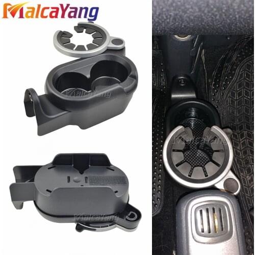 Car Center Console Drinks Holder Cup Beverage Mount A4518100370 for Mercedes-Benz Smart Fortwo 451 Car Bottle Organizer