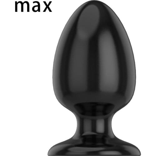 Big anal beads plug butt toy fist sex toys for adult hands free short dildos black large anus plugs dildo backyard sex shop tool