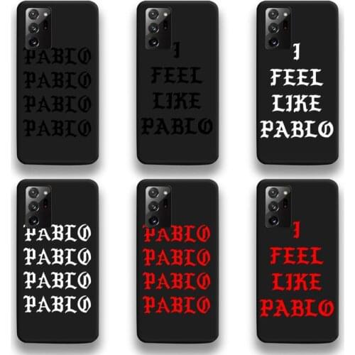 Kanye Omari West fashion Pablo Phone Cases For Samsung Galaxy Note20 ultra 7 8 9 10 Plus lite M51 M21 M31S J8 2018 Prime
