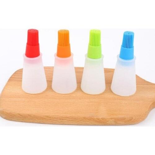 Home Kitchen silicone oil brush baking brush liquid oil pen heat resistant BBQ brush LX8740