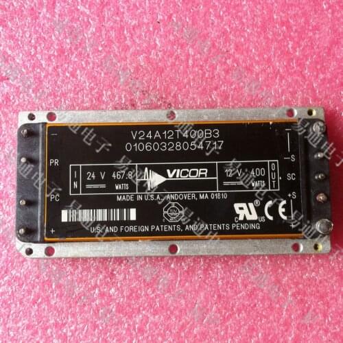 Quality assurance import V24A12T400B3 isolated power DC-DC 24V to 12V 400W