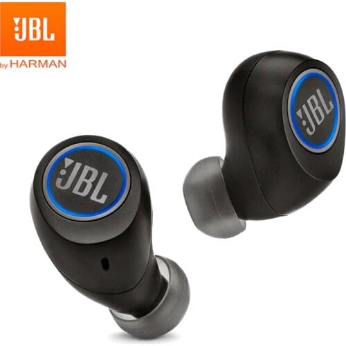 JBL Free Ture Wireless Bluetooth Earphones Original Stereo Sports TWS Headphone Bass Headset Splashproof Handsfree Call with Mic