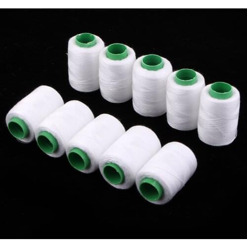 10x Colorful Sewing Thread Hand/Machine Quilting Craft Polyester Spools 200m