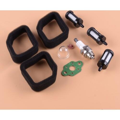 LETAOSK 10pcs Air Fuel Filter Kit Fit For Kawasaki TH23D TH26D TH23 TH26 TJ27 Trimmer 11010-253