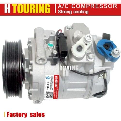 For Audi A6 Audi A4 Audi A4 Quattro AC compressor 4B0260805BX 4B0260805H 8E02060805F 8E0260805F 4471709089 CO 10730AC 7seu16c