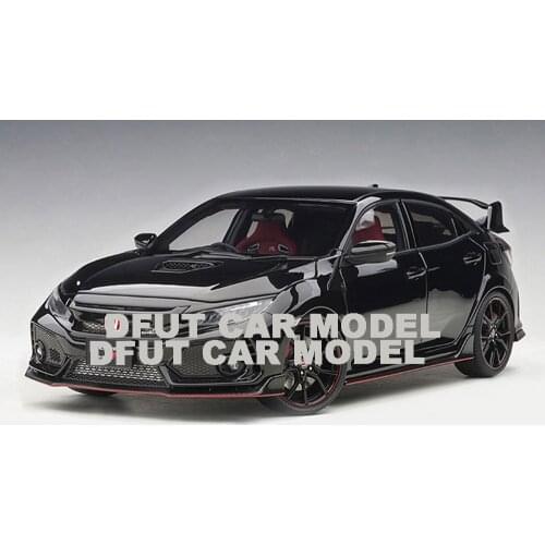 Diecast 1:18 Alloy Pull Back Toy FK8 Car Model Of Childrens Toy Cars Original Authorized Authentic Kids Toys