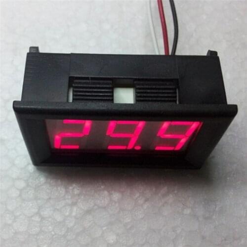 Mini voltmeter tester Digital voltage test battery DC 0-30V Red auto car