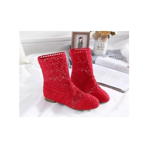 Fashion Boots For Girls Kids Girls Boots PU Leather Soft Rubber Boots Girls Lace Shoes Childrens Shoes Christmas Gift