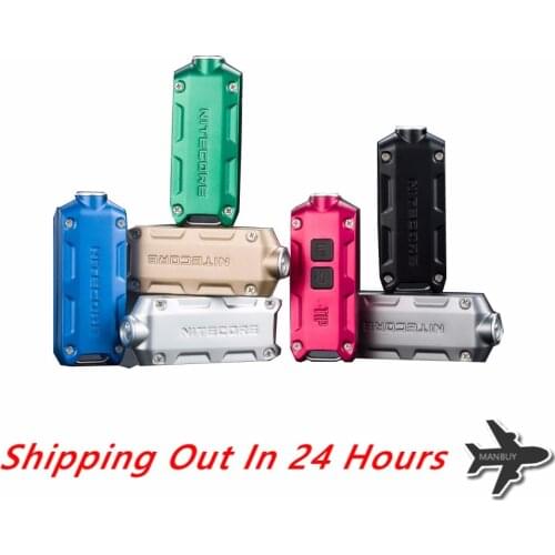 NITECORE Metal USB Rechargeable Battery Key Button Light TIPcri Outdoor Daily Camping Hiking Night Riding Fishing Travel Lights