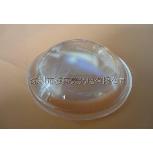 Glass Plano convex lens diameter 50MM *15.5MM optical LED lens, 3D VR Glass lenses