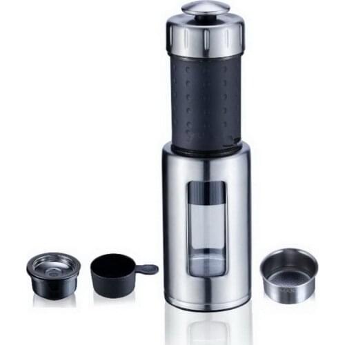 Portable Coffee Maker Multifunction Manual Coffee Maker Heat preservation coffee cup coffee powder