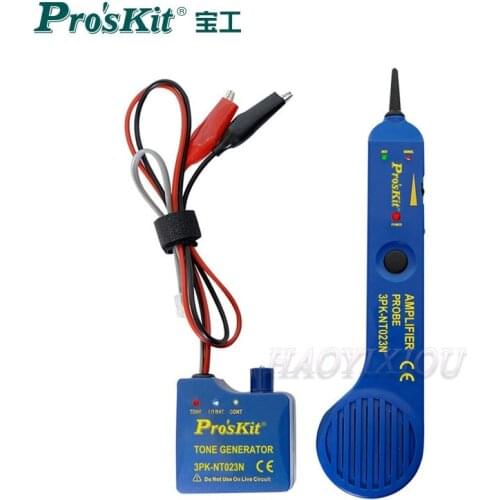 Proskit 3PK-NT023N VoIP Call Finder Checker Audio Break Tester Cable Breaker Checker Patrol