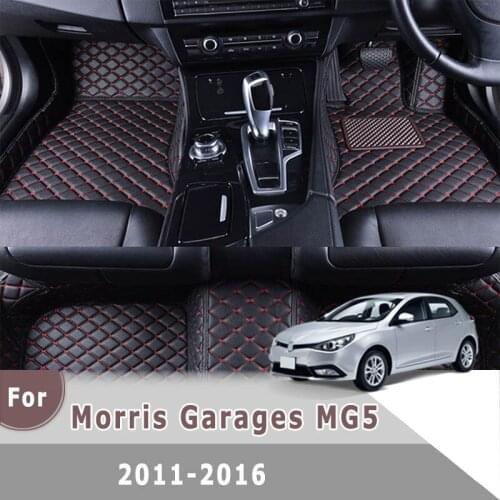 RHD Carpets For Morris Garages MG5 2016 2015 2014 2013 2012 2011 Car Floor Mats Custom Foot Pads Styling Interior Accessories