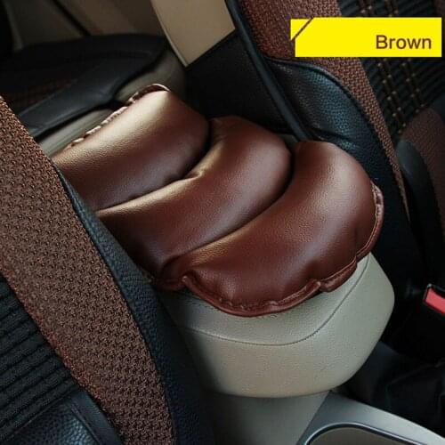 Universal PU Soft Leather Auto Center Console Box Armrest Protective Pad for Nissan Teana X-Trail Qashqai Livina Sylphy Tiida