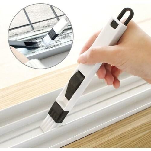 New Arrival Multifunction computer window cleaning brush window groove keyboard nook cranny dust shovel Window Track cleaner 10P