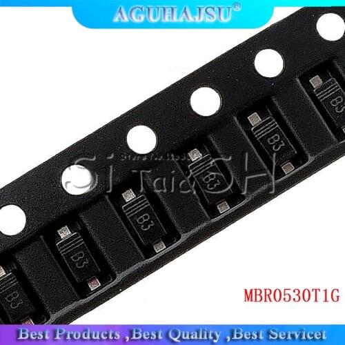 100PCS MBR0530T1G SOD123 MBR0530 SOD neue und original IC