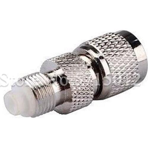 2pcs Radio Frequency Adaptor MINI UHF Male Head Turn to FME Famale Head Plug Connector Pure Copper RF Converter