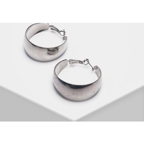 Amorita boutique Hoop stylish exaggerated metal drop earrings