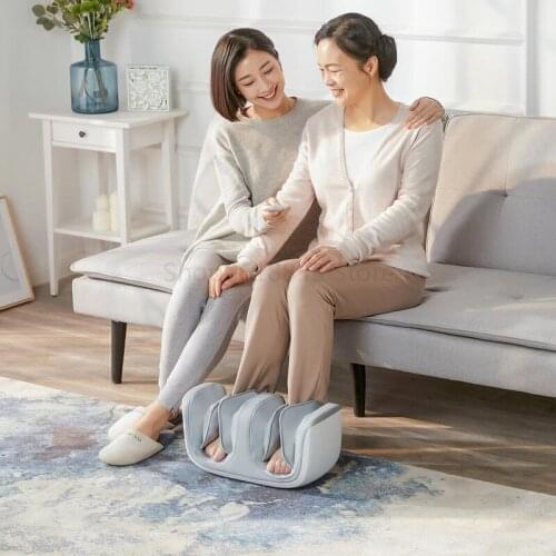 Household full automatic foot care tool surround stereo leg joint massage machine hot compress air bag squeeze pedicure device