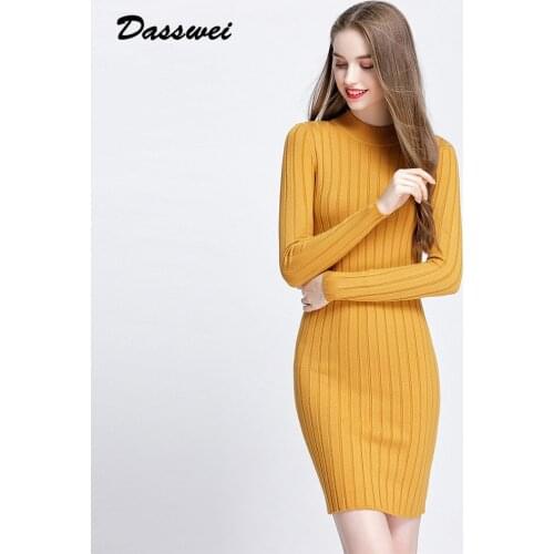 Dasswei Fashionable Knitted Dresses