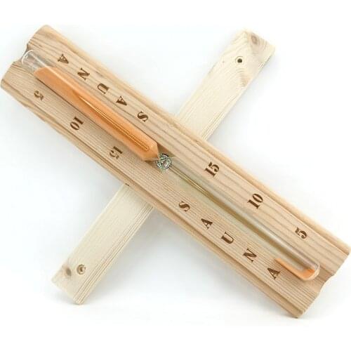Decoration-Tool Hourglass Sand-Timer Sauna Home-Accessories Desktop Wooden Bathroom Gift