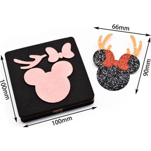 Wooden Die-cutting Mold Bow Diy Bow Decorative Products Mold Template Suitable For Screen Printing Machine