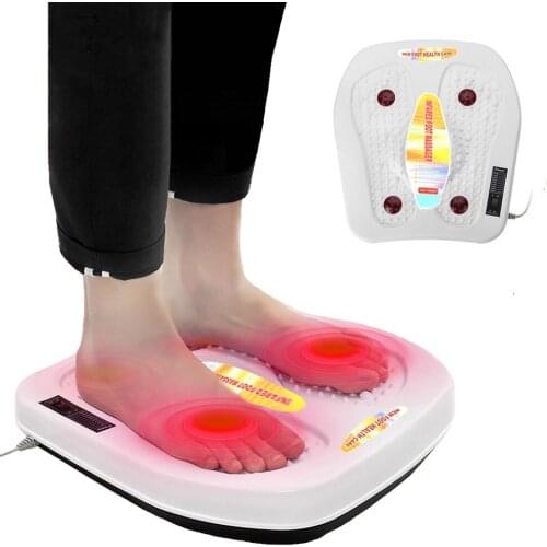 Electric Foot Massager Shiatsu Infrared Heating Vibrator Relaxation Acupuncture Therapy Kneading Foot Massager Health Care Tools