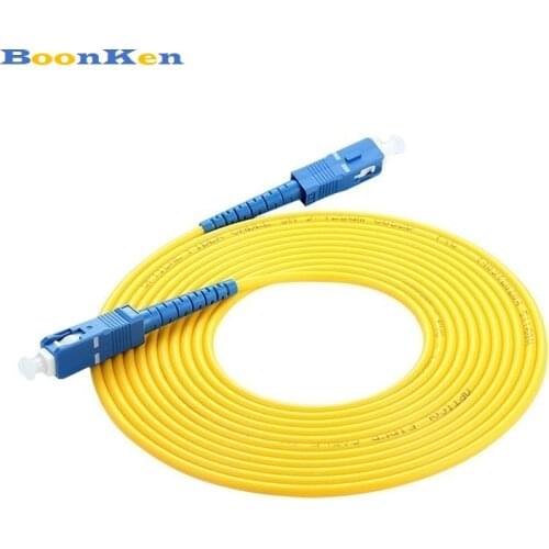 FC to FC SC to SC LC to LC ST to ST SC to SC Fiber Patch Cord Jumper Cable SM Simplex Single Mode Optic for Network 3m 5m 10m