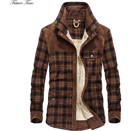Future Time Men's Warm Shirts