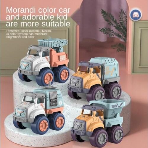 Childrens inertial engineering vehicle boy toy car gift model dump crane car model toys for boys