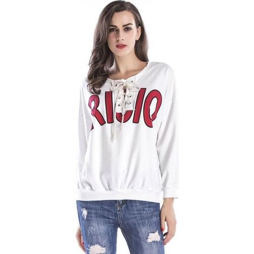 Kpop O-neck Long Full Real Panda Women Unicorn Moleton Inverno Moletom Feminino Bind Rope Neck Pullover 2019 Spring New Pattern