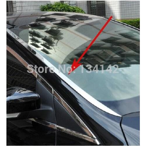NEW Stainless Steel FRONT Windsheilf COVER TRIM for FORD FOCUS 3 mk3 mk 3 2012 2013 2014