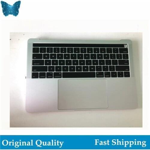 Original A1706 Palmrest Top Cases Cover with keyboard+trackpad+battery assembly For Macbook Pro Retina A1707 US 2016 2017