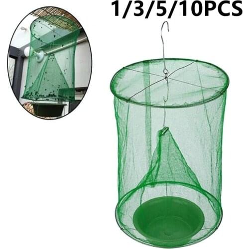 1/3/5/10 PCS Mosquito Catching Repeller Fly Mesh Net Hanging Trap Catcher Killer Insect Bug Mosquito Flies Pest Control Tool