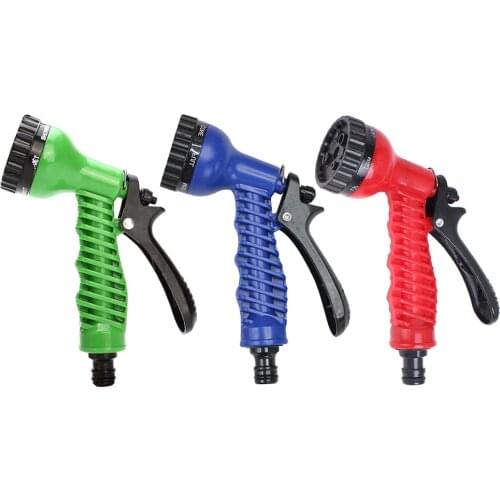 Watering Gun Garden Nozzle Hose Nozzle Adjustable Nozzle Water Gun Lawn Hose Multifunction Garden High Pressure Sprayer