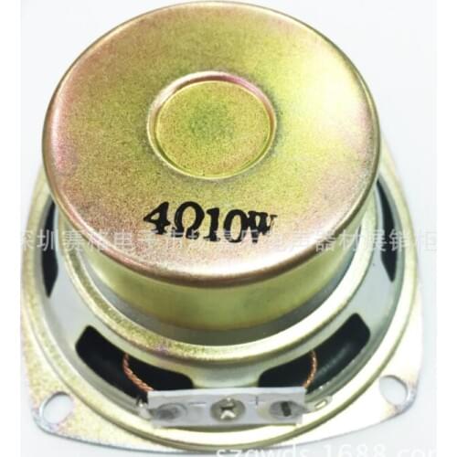 The manufacturerThe manufacturer (77mm) high quality square antimagnetic 4-ohm 10W speaker speaker from stock