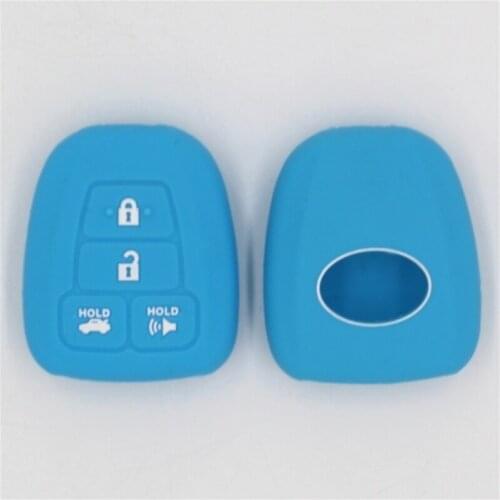 Silicone Car Key Cover Remote Case for MAZDA 2 3 6 CX-3 CX-5 CX-7 for Toyota Yaris (former IA) Shell Protector Key Holder Fob