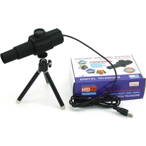 Smart Digital Telescope Monocular Zooming Magnification Adjustable Scalable CamerawithTripod Stand for Photographing Videotaping