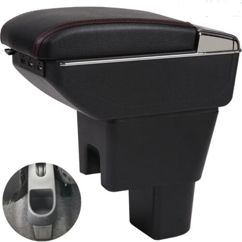For Celerio Armrest Box Celerio Universal Car Central Armrest Storage Box cup holder ashtray modification accessories