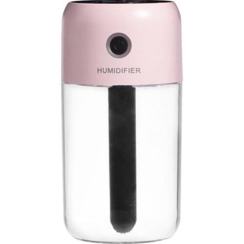 Seven-Color Cup Humidifier Portable Mini Air usb humidifier Diffuser Aroma Water Mist Maker for Home/Office/Car