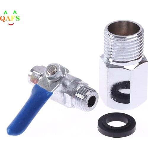 1PC Feed Filter Water Adapter Ball Valve Tap Reverse Osmosis Switch Alloy Durable 1/2" Female to 1/4" Water Filter System