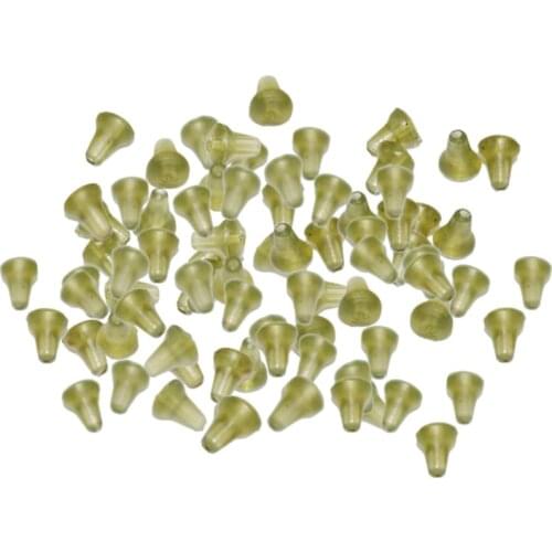 100Pcs Fishing Hook Stopper Bait Stop Beads Bait Stopper Outdoor Fishing Rig Stopper Tackle Accessories