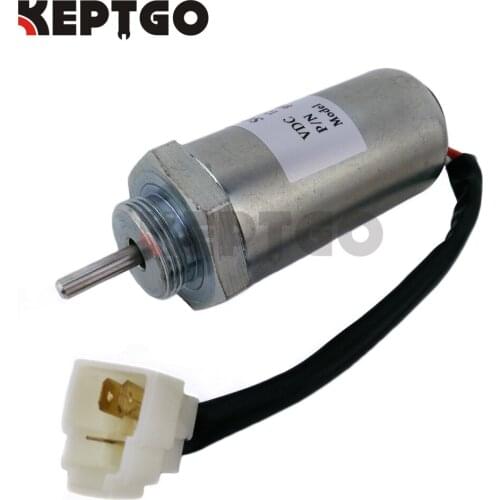 8972091152 12v EX55 Shutoff Solenoid For Hitachi MV2-40 EX4U Excavator