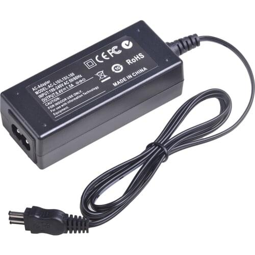 AC-L100 Camera AC Adapter Charger Kit for Sony AC-L100 AC-L10 AC-L10A AC-L10B AC-L15 AC-L15A AC-L15B for Sony Cybershot DCR-TRV