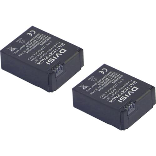 2Pcs AHDBT-301 AHDBT301 AHDBT301 AHDBT302 Rechargeable Battery for GoPro HERO3+ HERO3 and GoPro AHDBT-201 AHDBT-301 AHDBT-302
