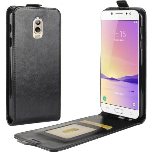 Phone Case For Samsung Galaxy J7 Plus Flip PU Leather Back Cover Case For Samsung J7+ J7310 J7plus Wallet Phone Coque Funda Case